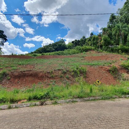 Terreno com vista e área de 455 m² a venda em Nova Petrópolis, na Serra Gaúcha